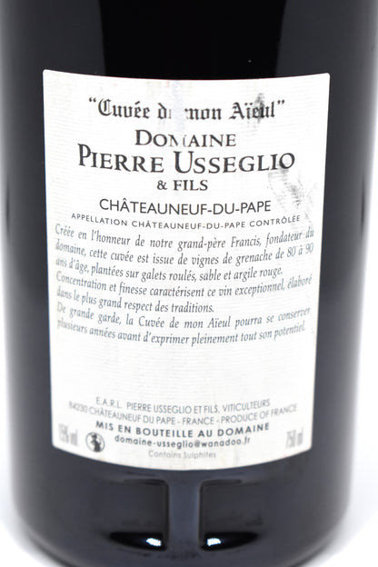 Cuvée de mon Aïeul 2006 - Usseglio - Châteauneuf-Du-Pape