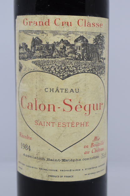 Calon-Ségur 1984 - Saint-Estephe