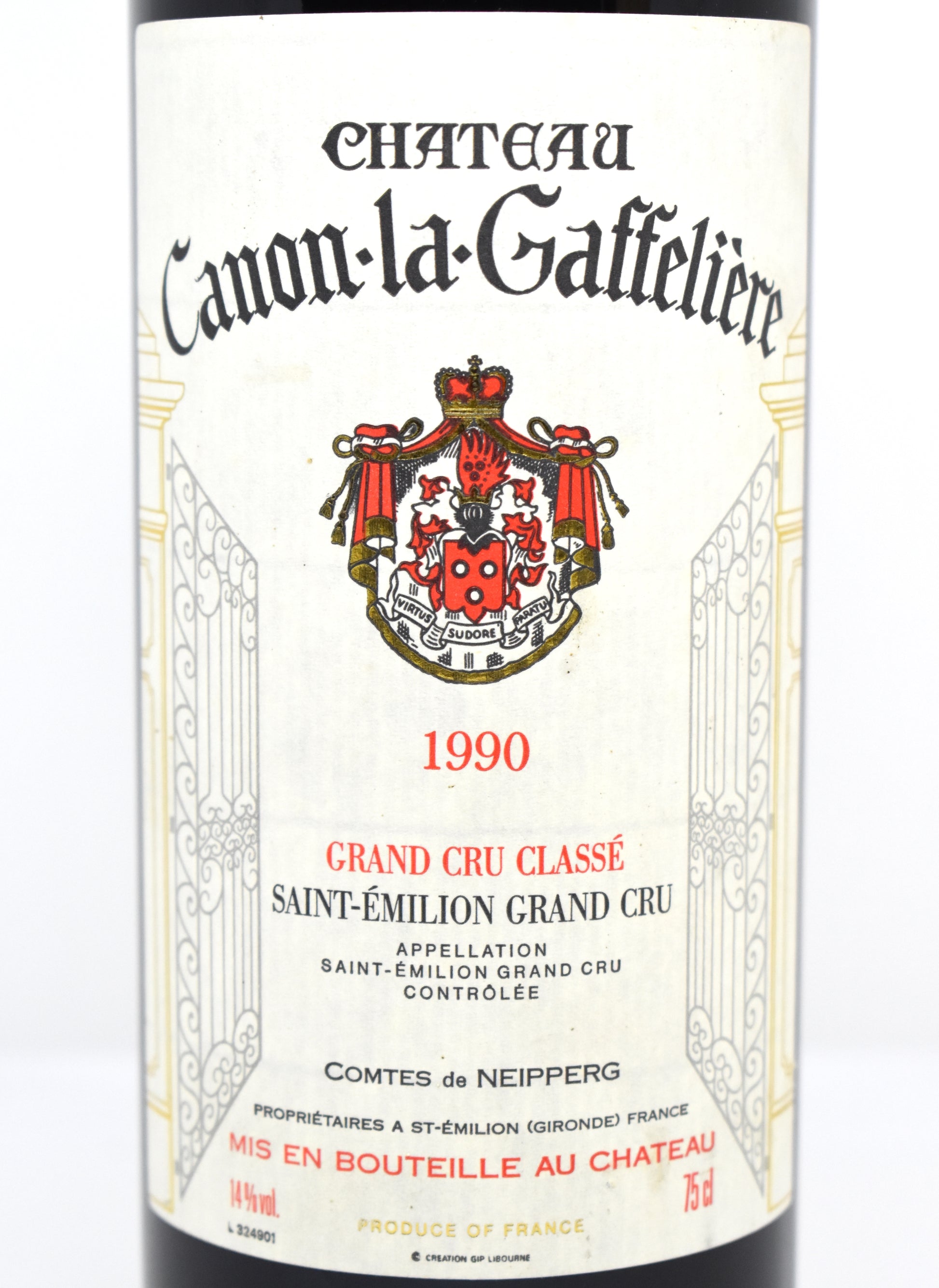 Saint-Émilion Grand Cru Classé 1990