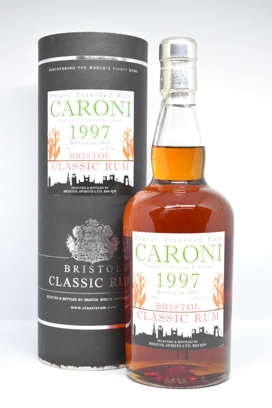 Rum Caroni 17 years Old - Distilled in 1997 - 61.5% vol - Bristol Classic Rum - Bottled in 2015