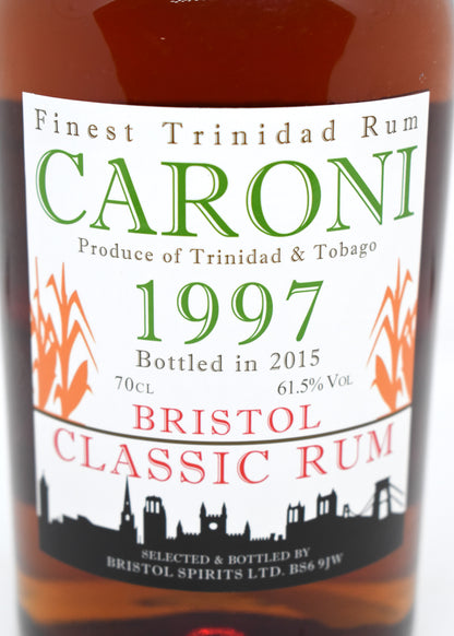 Caroni Rum 1997 - 61.5% vol - Bristol Classic Rum