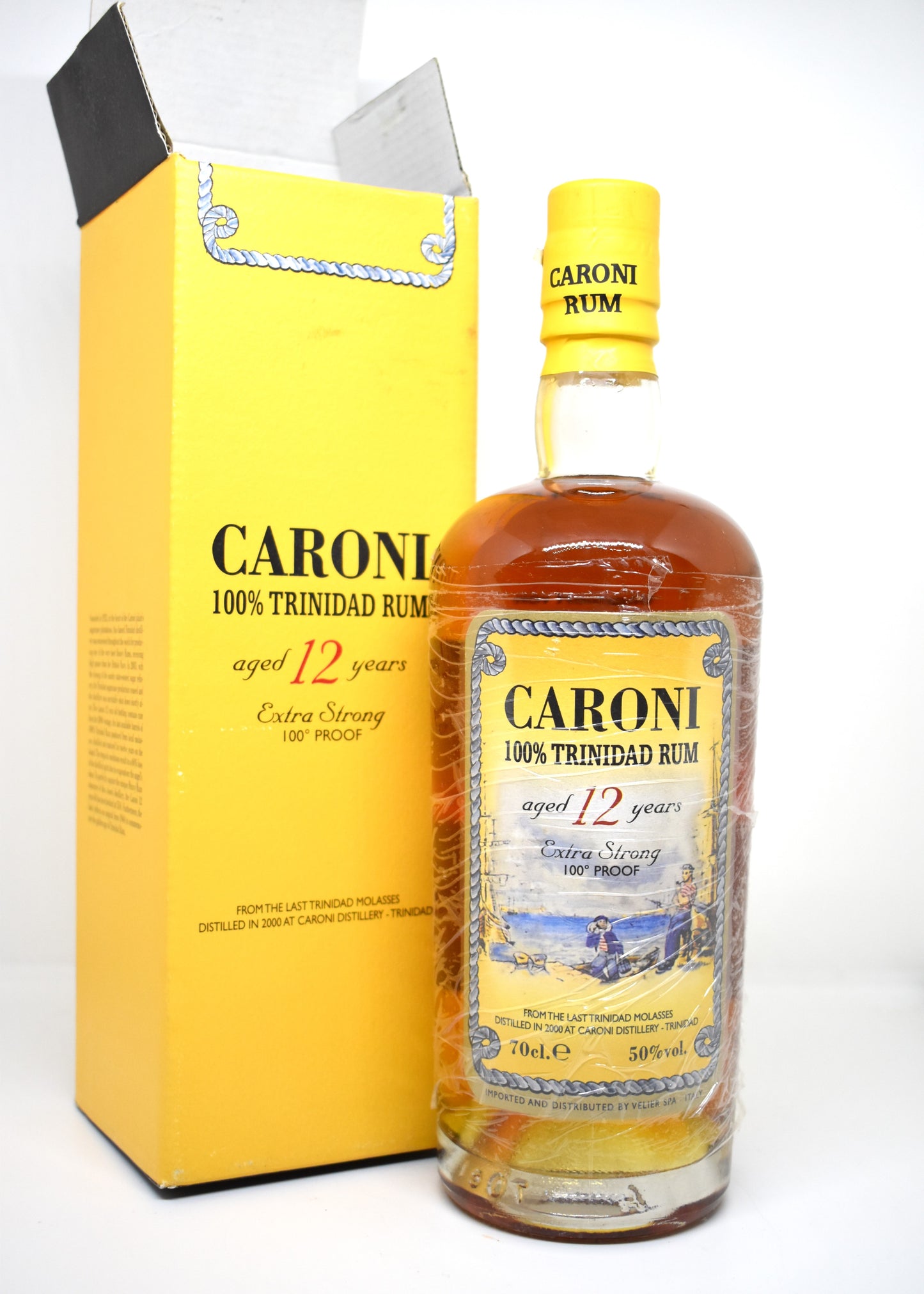 Bouteille Rhum Caroni 12 ans 2000 Velier Extra Strong