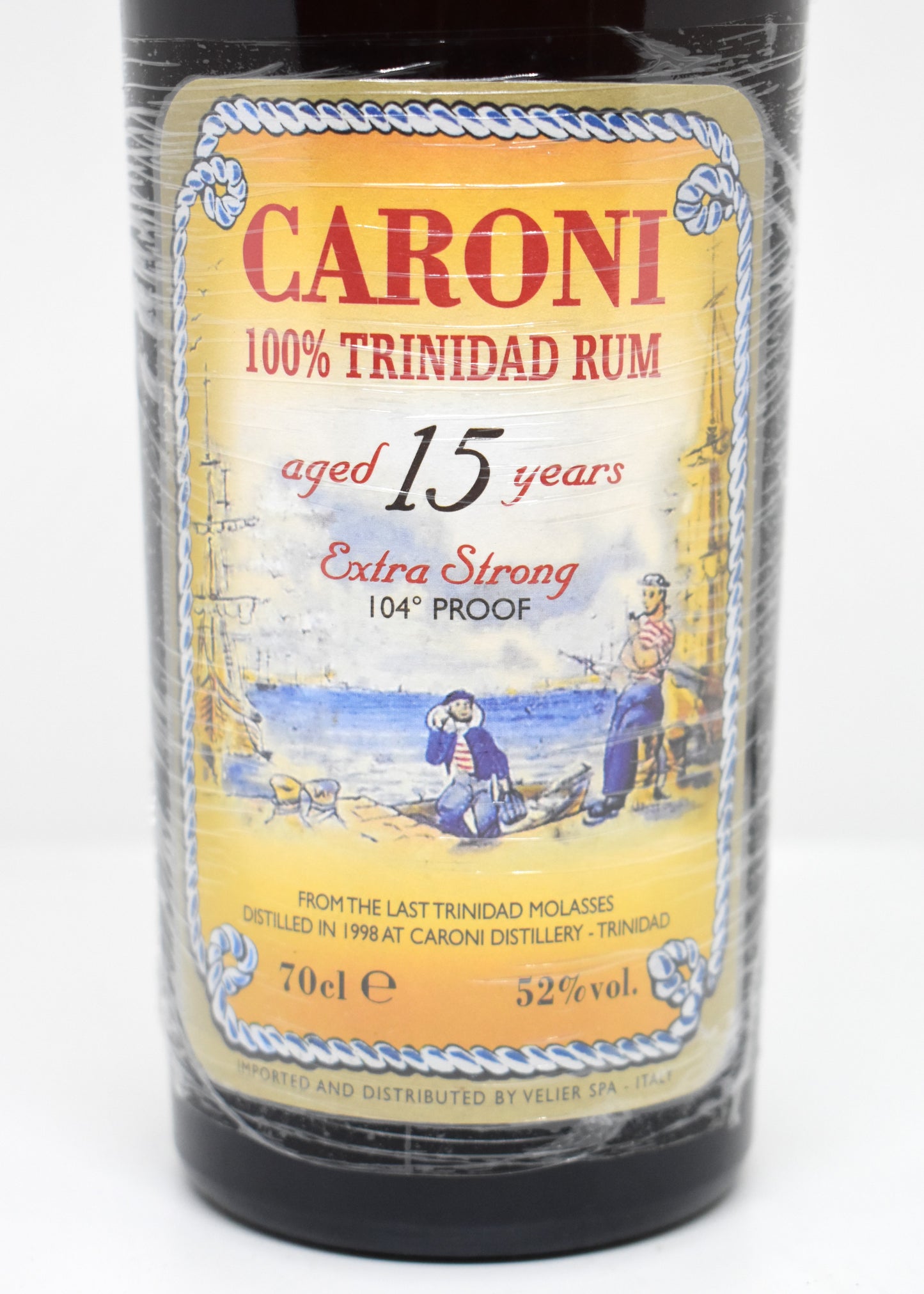Rhum Trinidad Caroni 1998 Velier rhum lourd