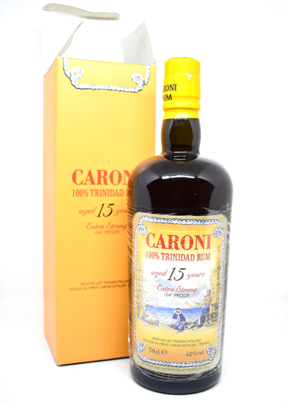 Bouteille Rhum Caroni 15 ans 1998 Velier Extra Strong