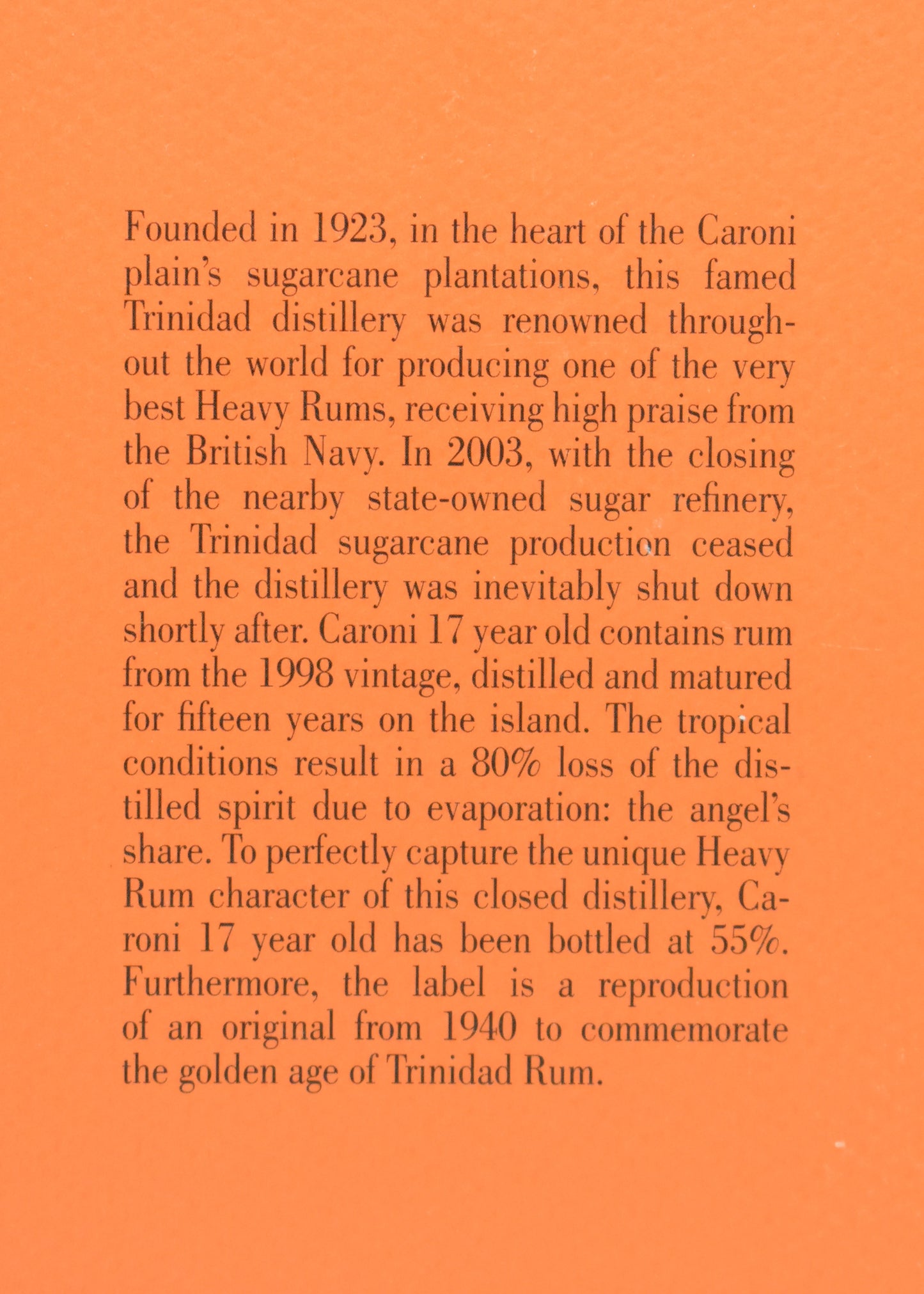 Offer a great bottle of Rum for Whisky lover