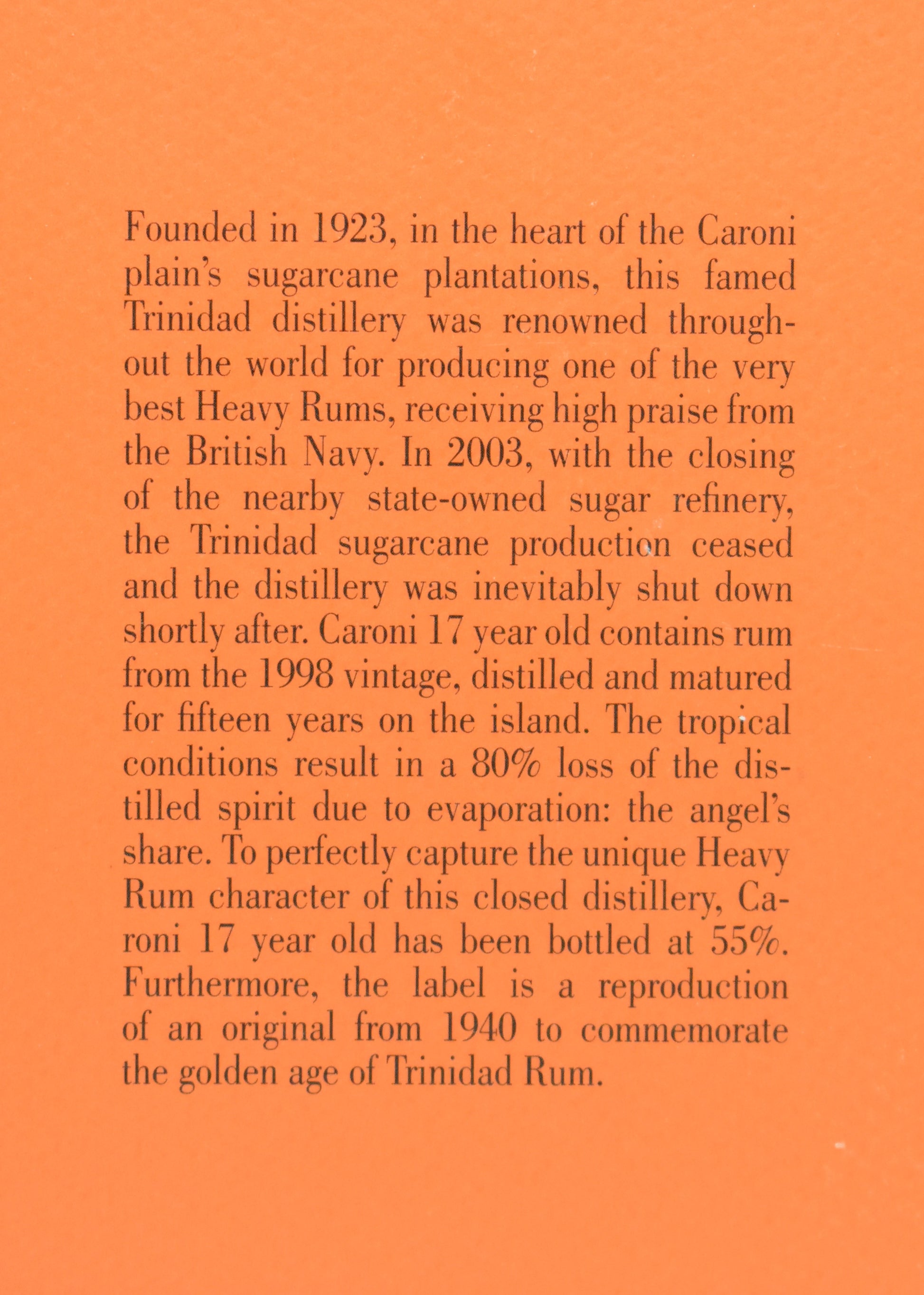 Offer a great bottle of Rum for Whisky lover