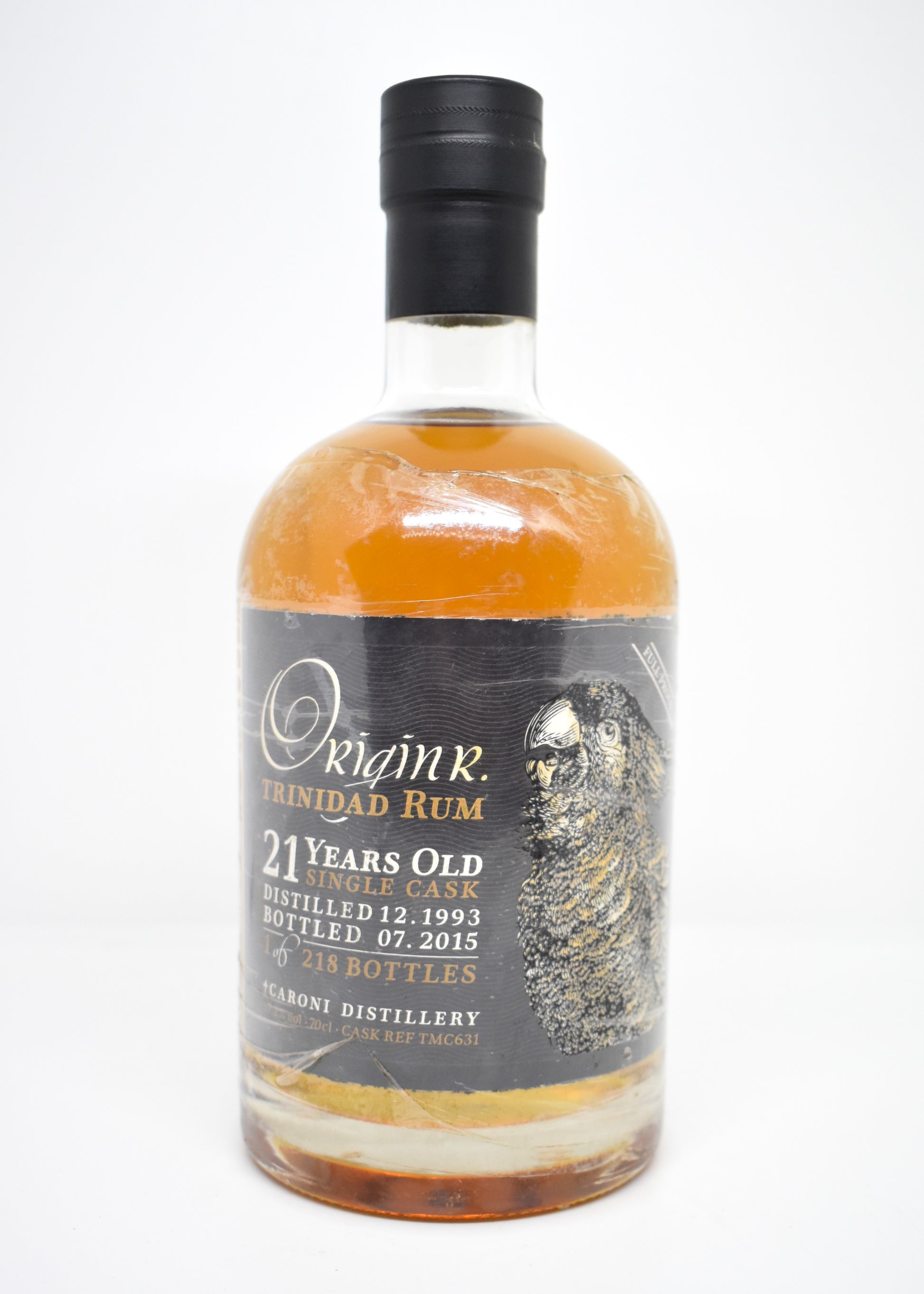 Bouteille Rhum Caroni 21 ans 1993 R. Single Cask
