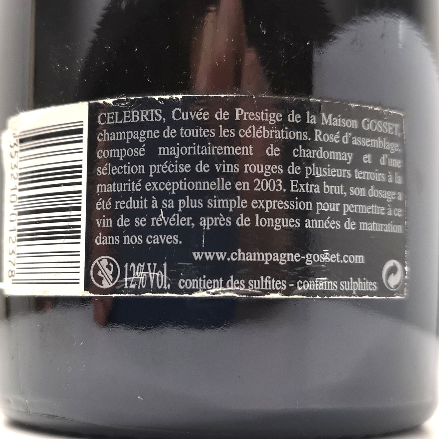 Célébris Rosé 2003 Extra Brut - Champagne Gosset