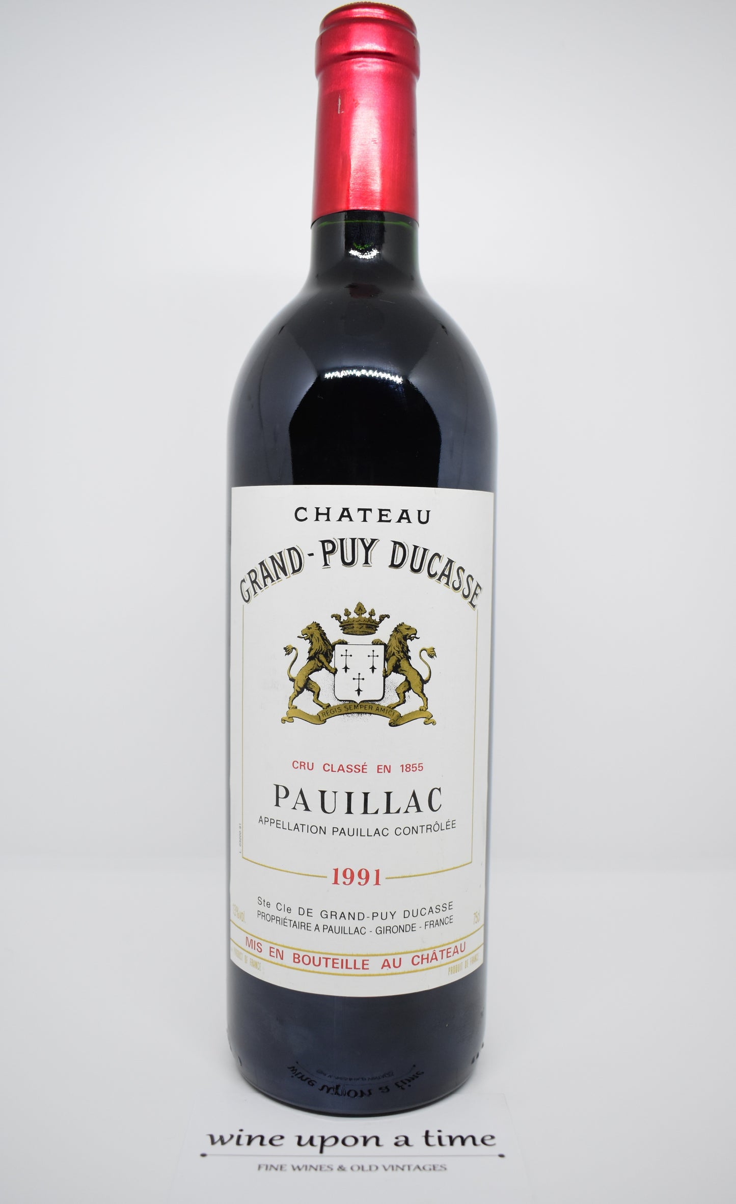 Château Grand-Puy Ducasse 1991 - Pauillac