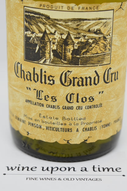 Chablis "Les Clos" 1989 Grand cru - Domaine Pinson
