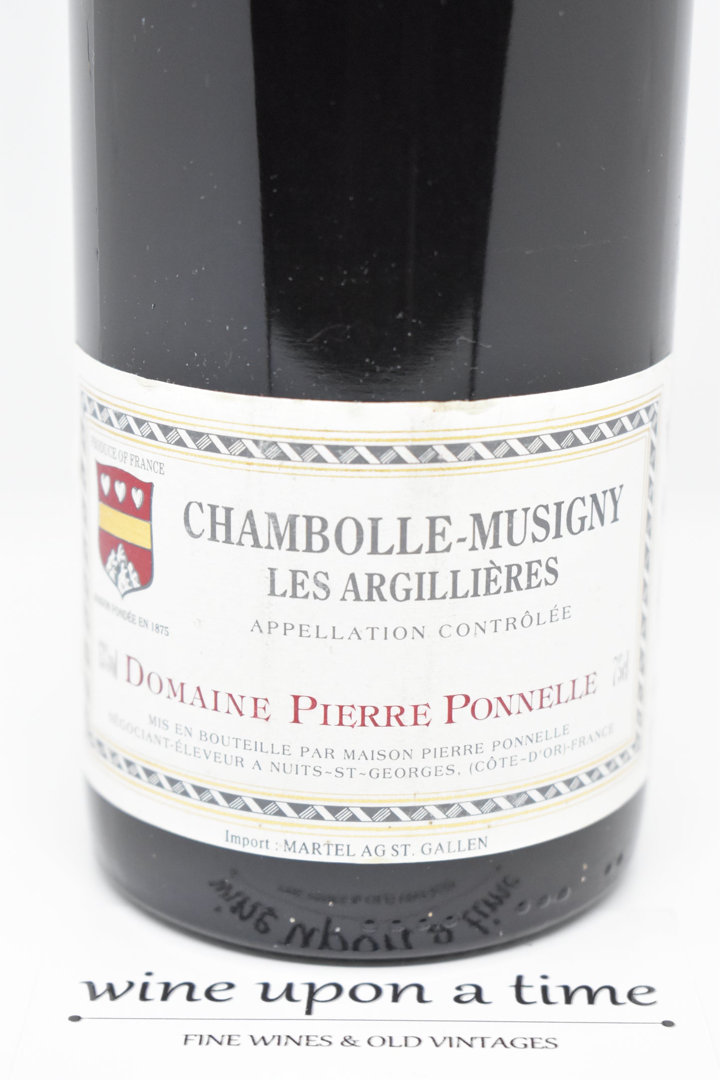Chambolle-Musigny 1989 - Les Argilières - Pierre Ponnelle