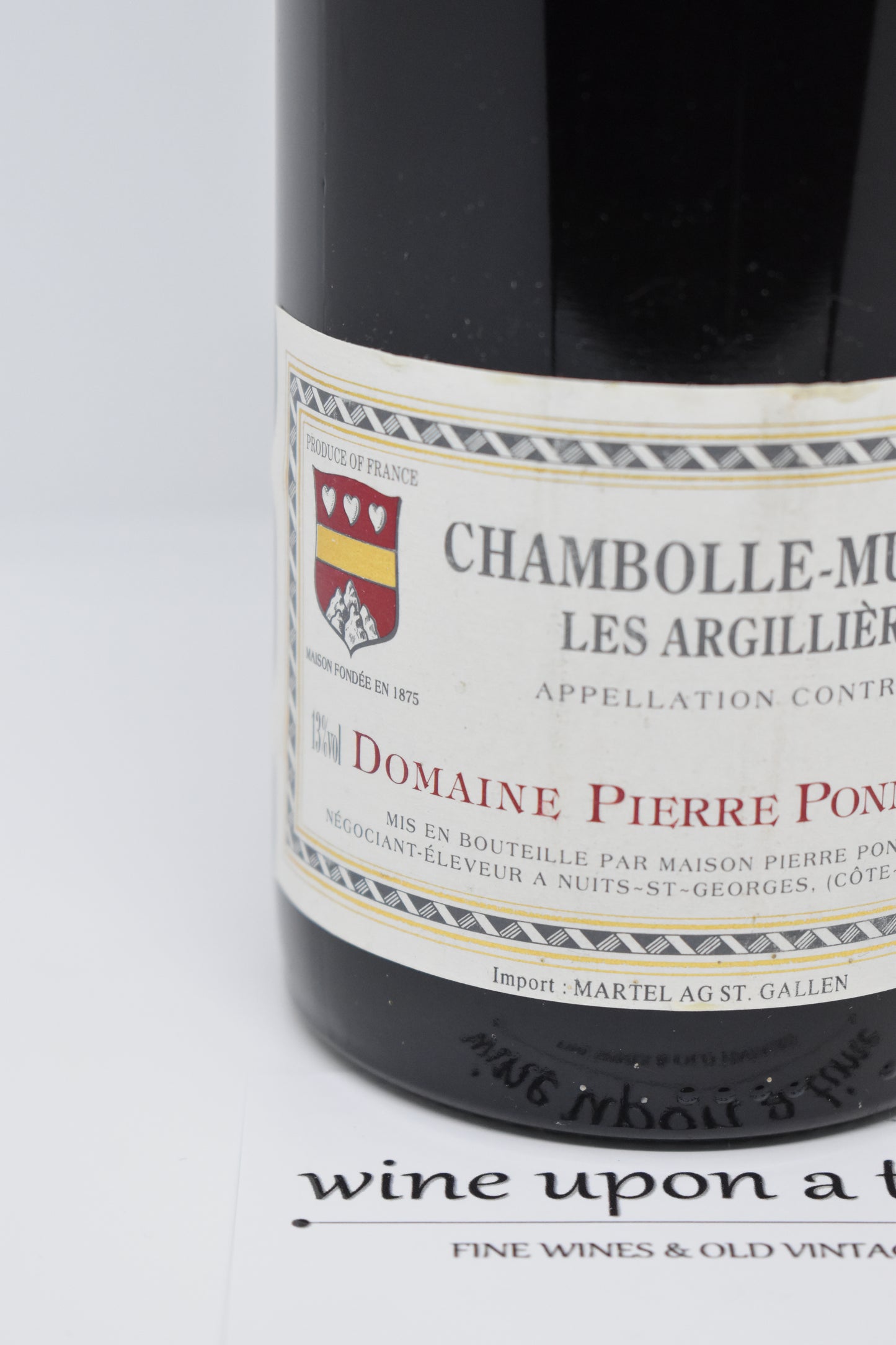 Chambolle-Musigny 1989 - Les Argilières - Pierre Ponnelle