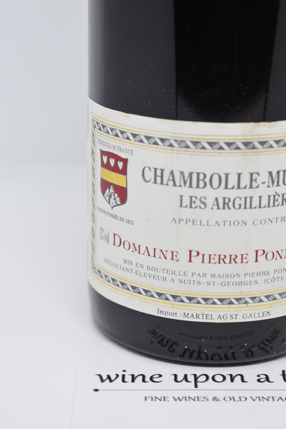 Chambolle-Musigny 1989 - Les Argilières - Pierre Ponnelle