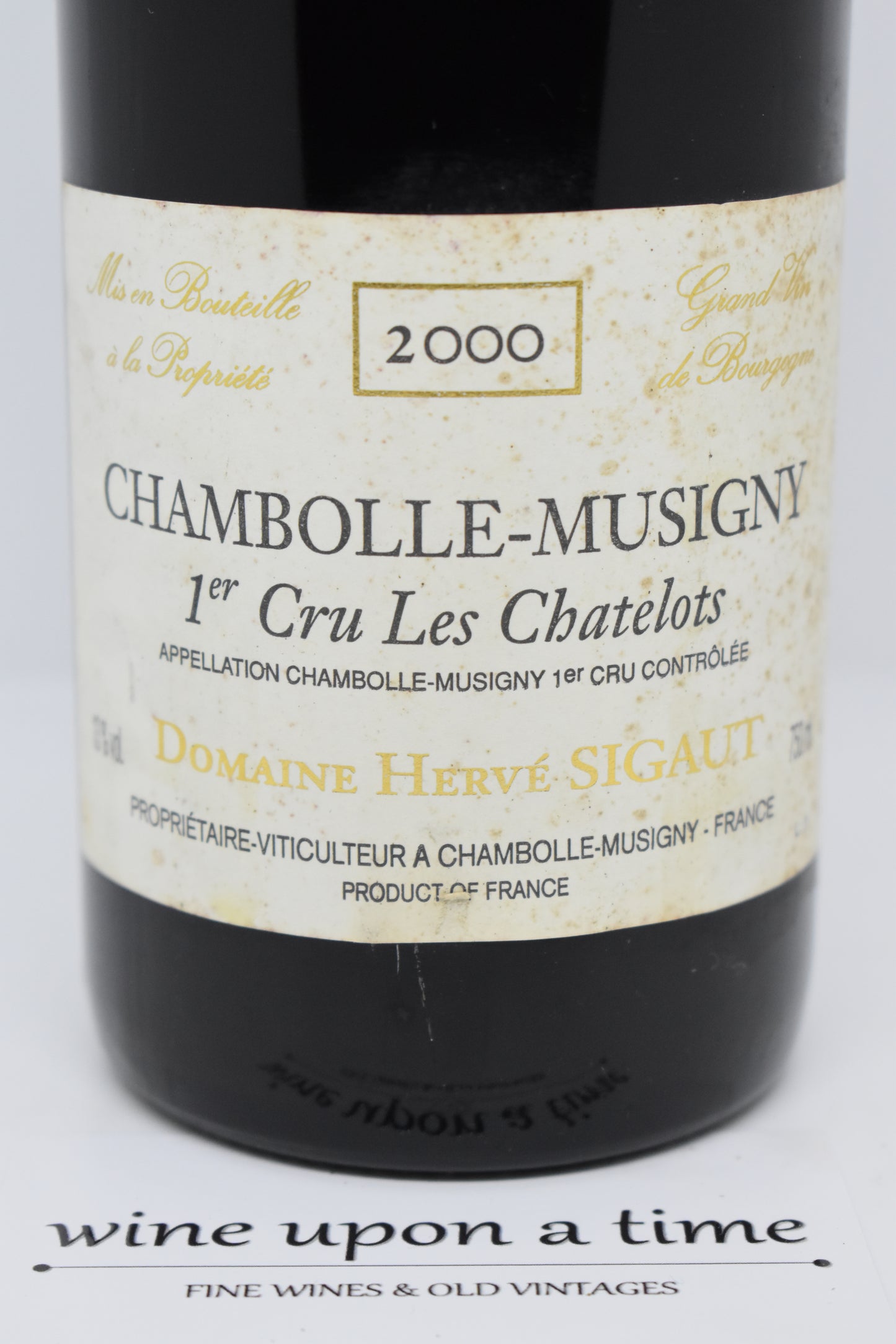 Chambolle-Musigny 1er cru "Les Chatelots" 2000 - Domaine Anne et Hervé Sigaut