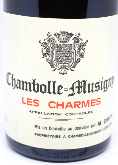 Buy vintage 1988 Chambolle Musigny Les Charmes Premier Cru ideal 1988 gift