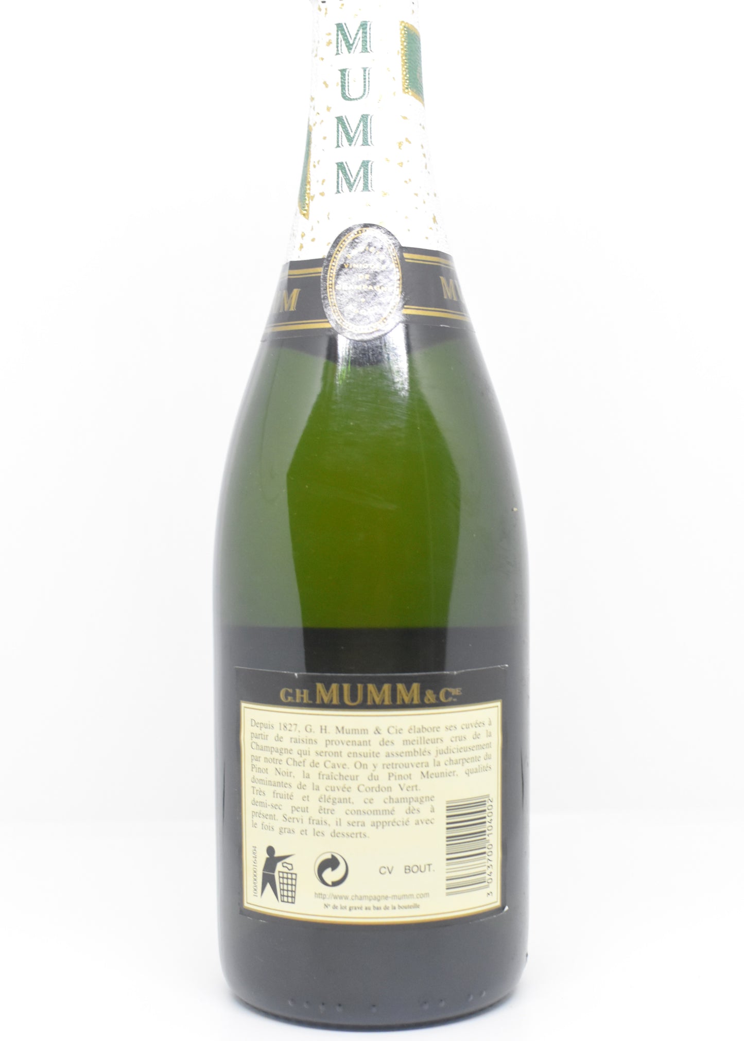 Champagne Mumm Demi-Sec Ancien