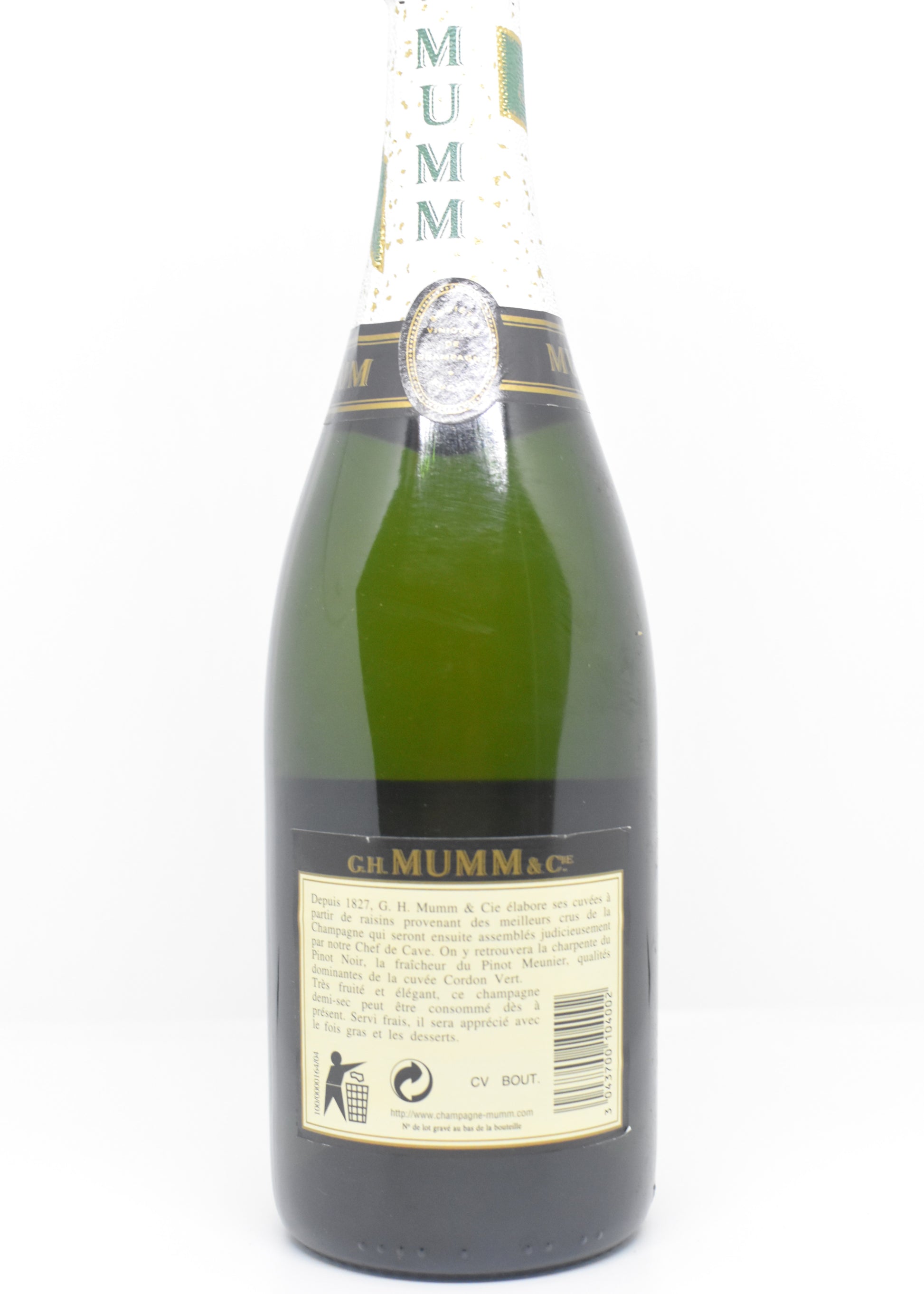 Champagne Mumm Demi-Sec Ancien