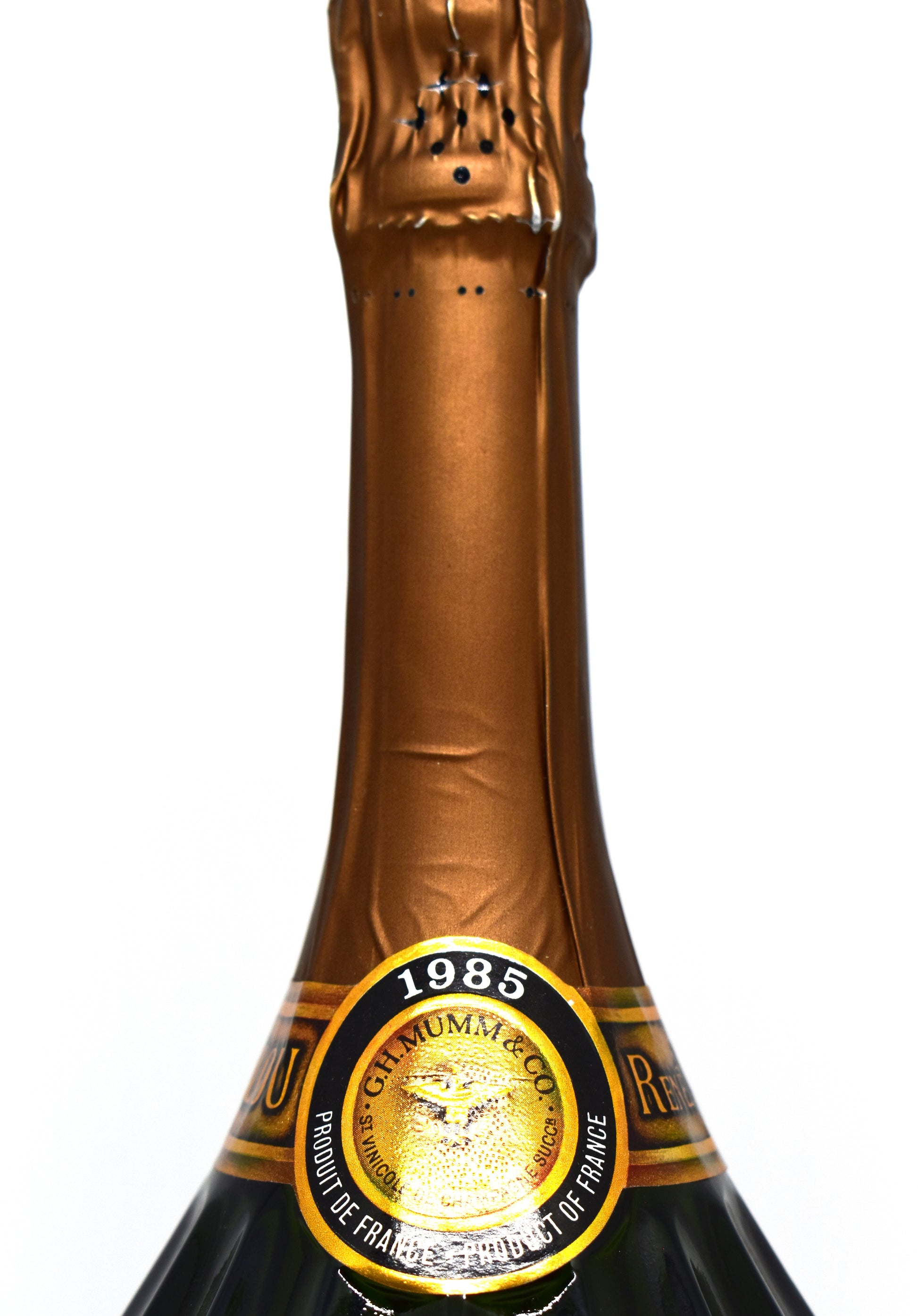 Rare cuvée de Champagne prestige René Lalou 1985