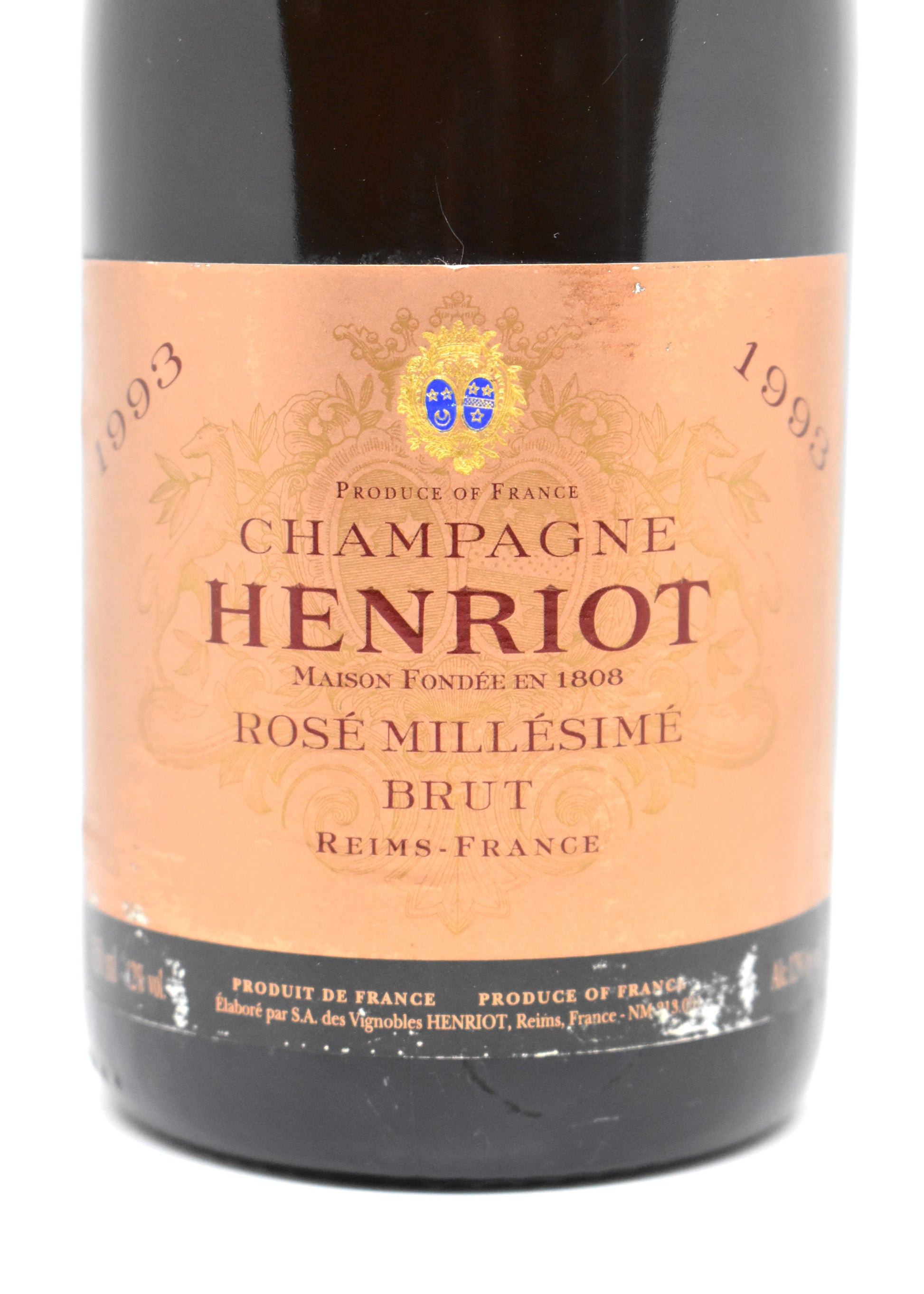 Acheter Champagne Henriot Brut Rosé 1993