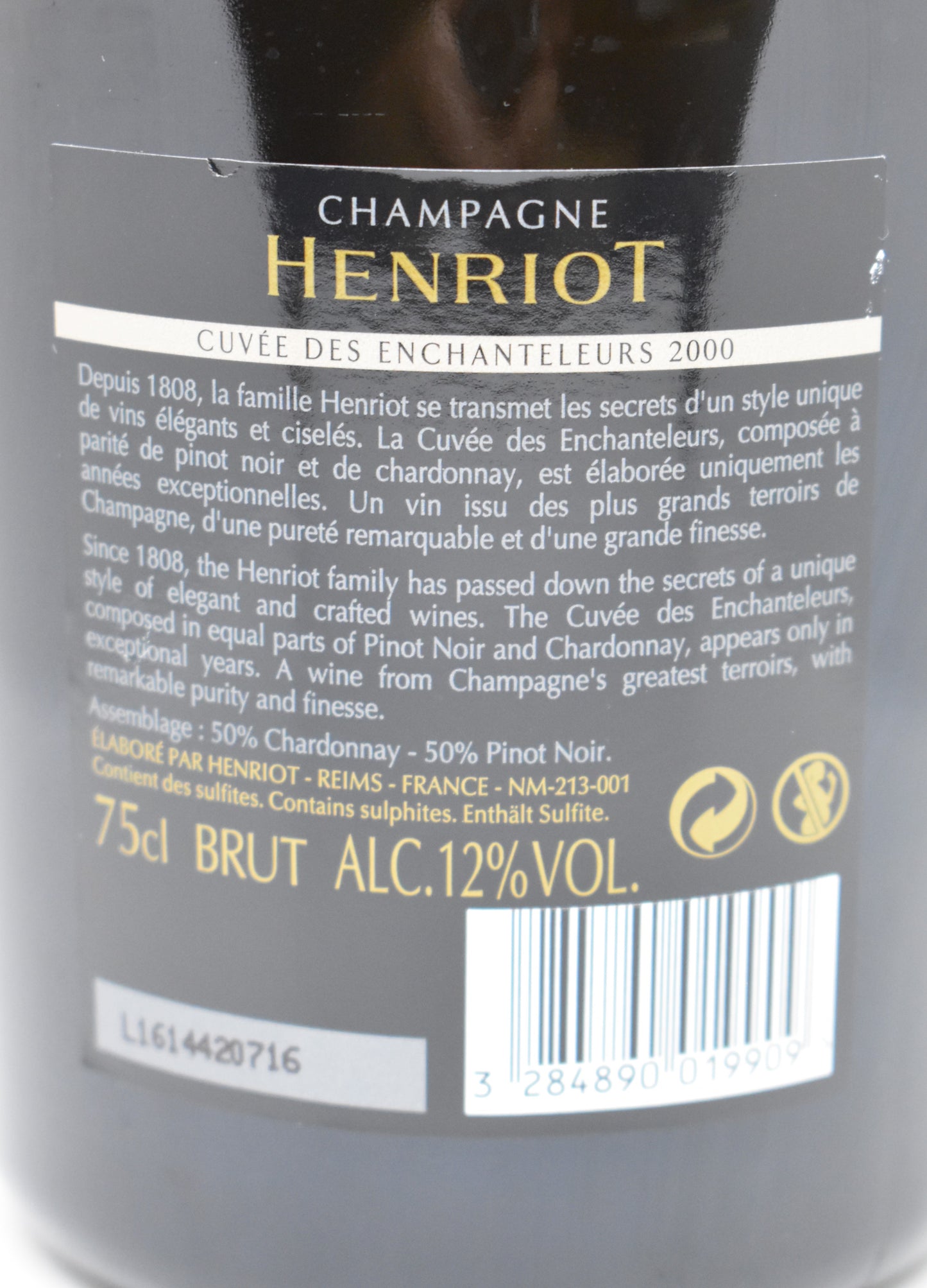 Cuvée prestige Champagne rare