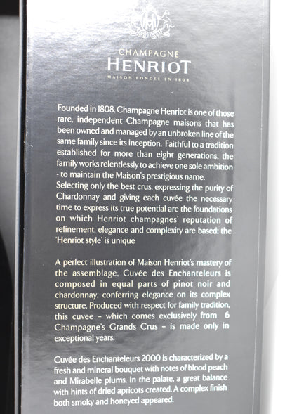 Cuvée prestige de la maison Henriot