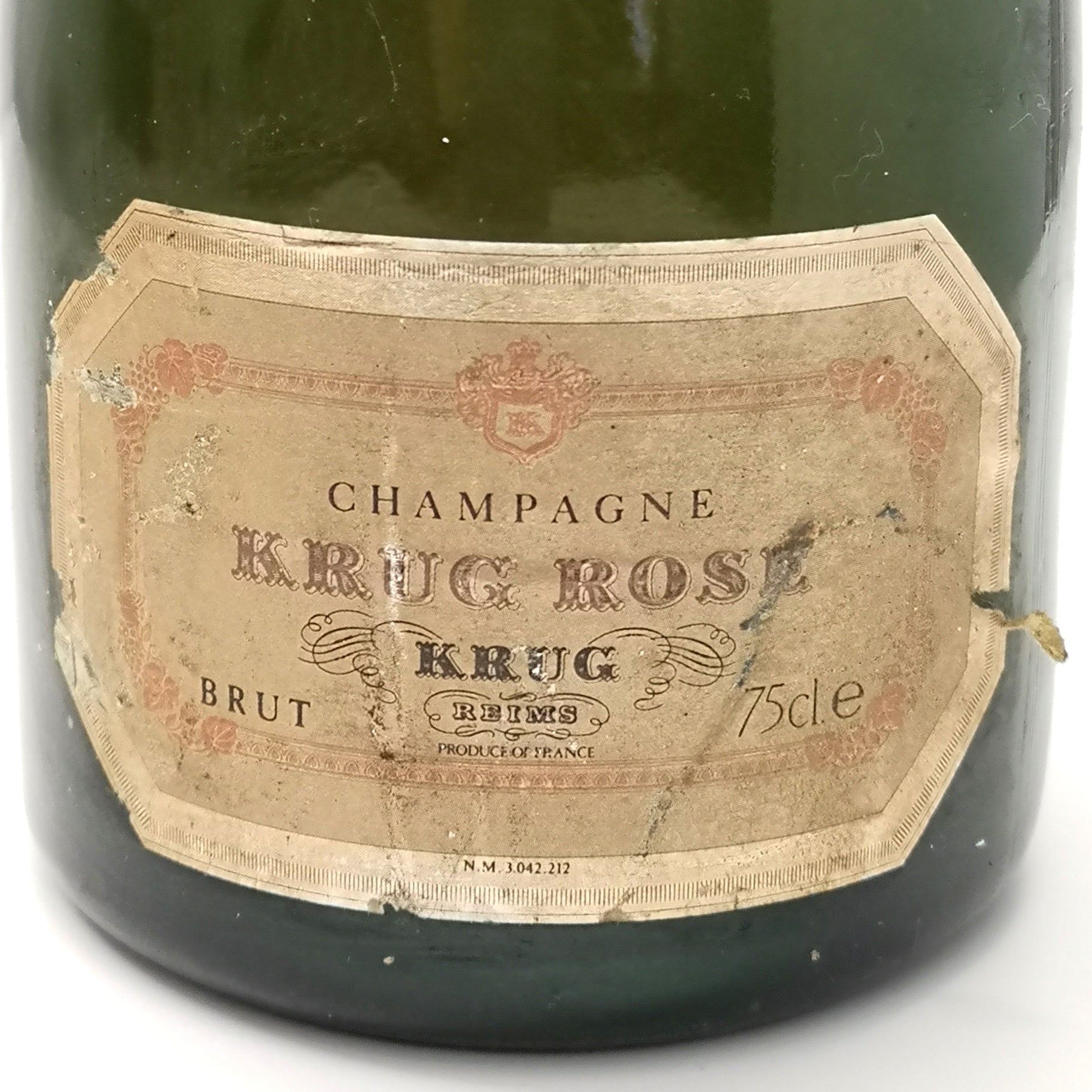 Commander Champagne Krug Rosé ancien rare