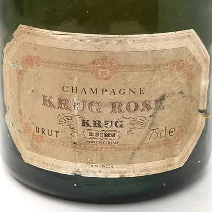 Bouteille de Champagne Krug pour collectionneur - Rosé first edition !
