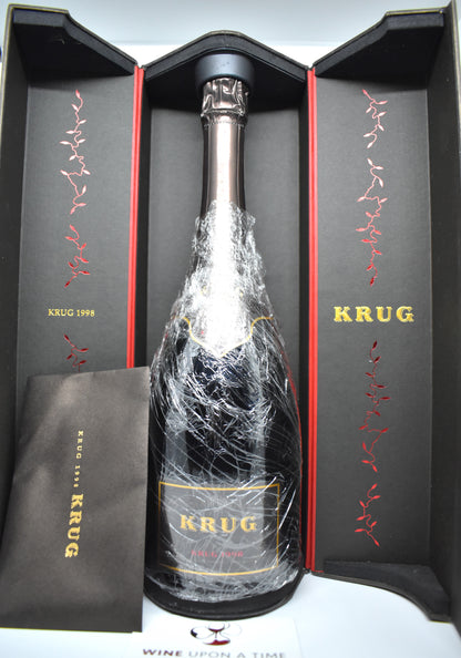 Champagne Krug 1998 millésime en coffret