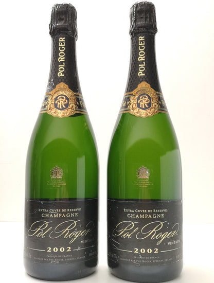 Champagne Pol Roger millésimé 2002