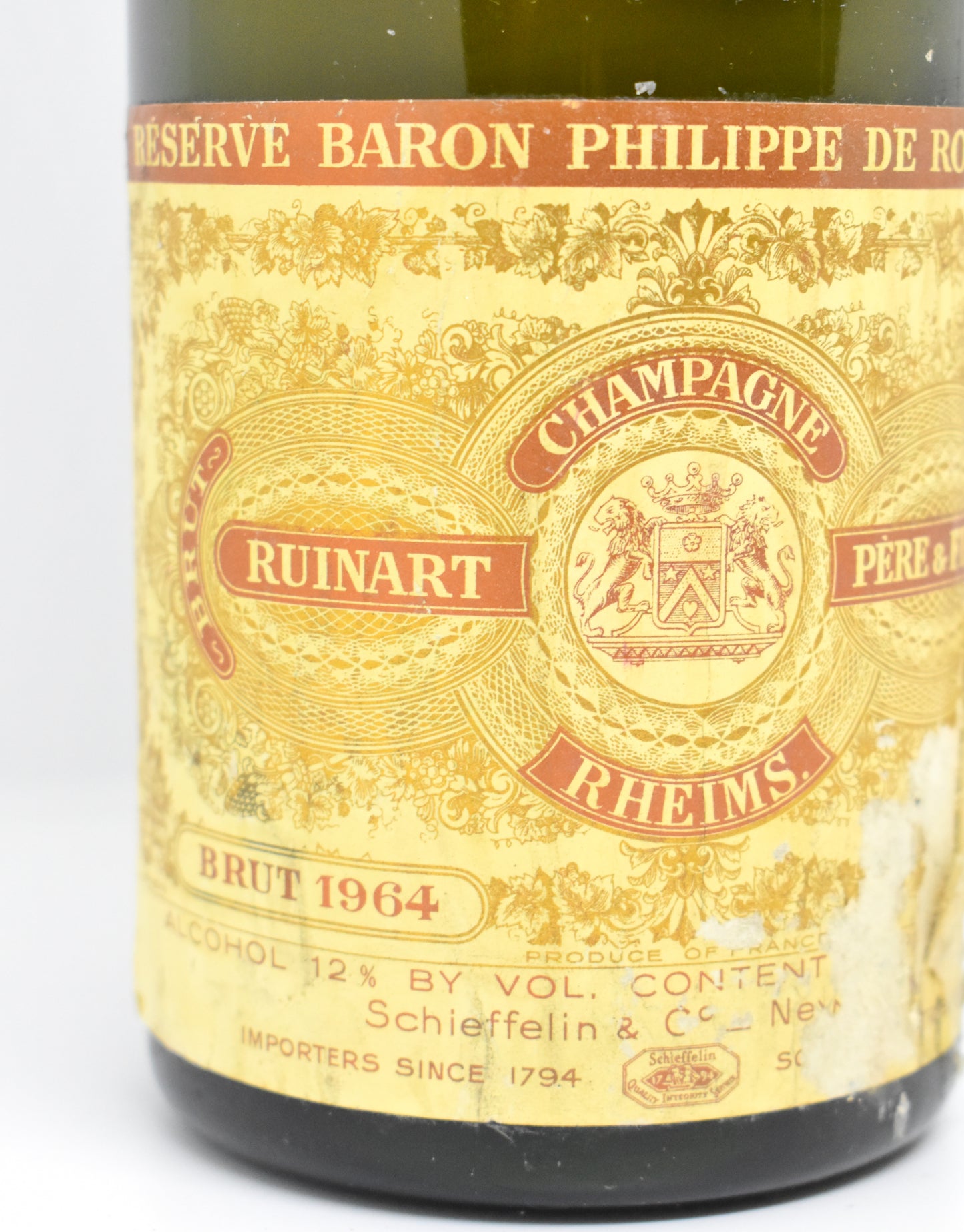 Champagne Ruinart 1964 - Cuvée Baron Philippe de Rothschild