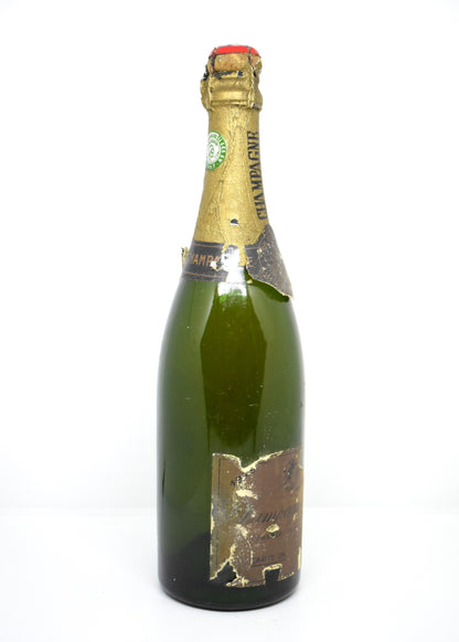 Rare 1973 Champagne bottle for tasting collectors