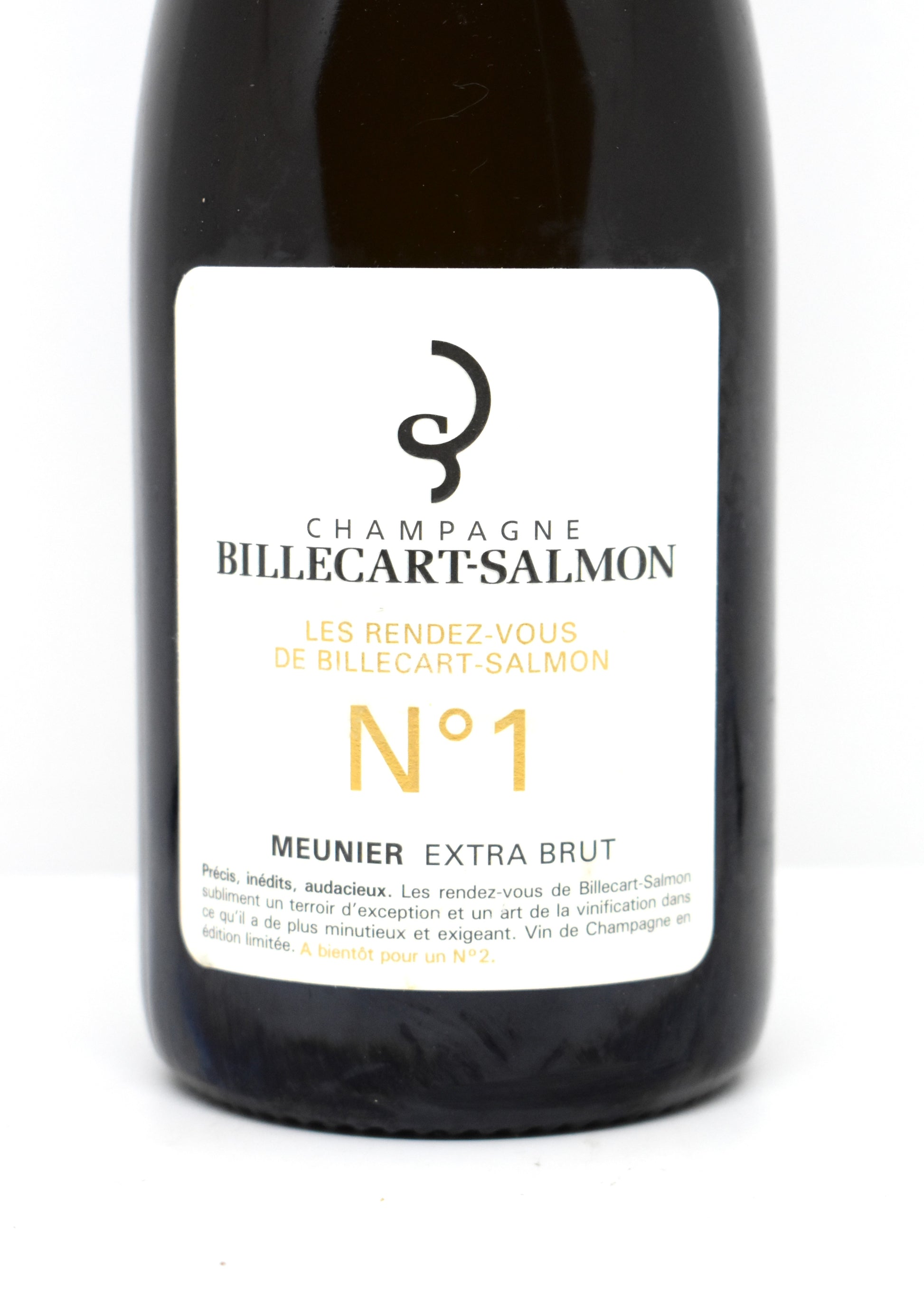 Billecart-Salmon Rendez-Vous N°1 2014 - Preuve d'authenticité de l'étiquette et du niveau