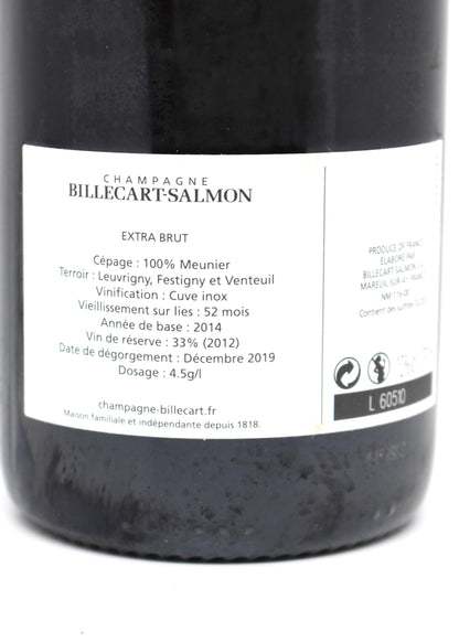 Billecart-Salmon Rendez-Vous N°1 2014 - Vue rapprochée du goulot et de la capsule d'origine