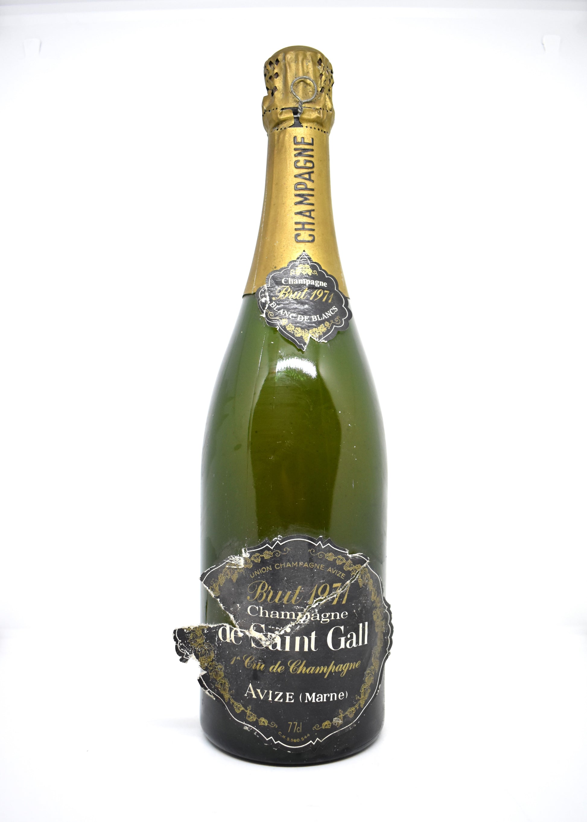 Dégustation Champagne 1971 millésime d'anthologie prix
