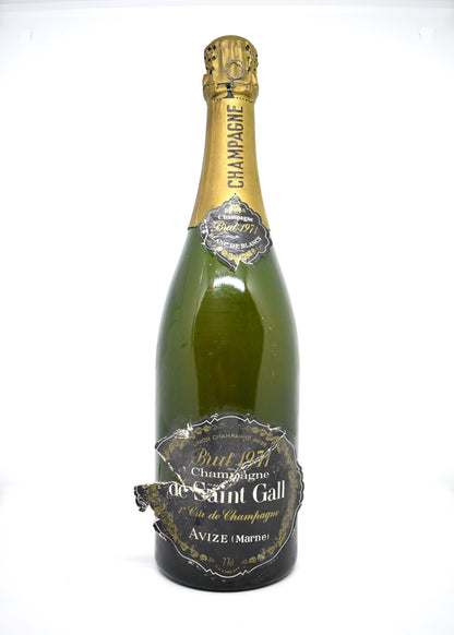 Dégustation Champagne 1971 millésime d'anthologie prix