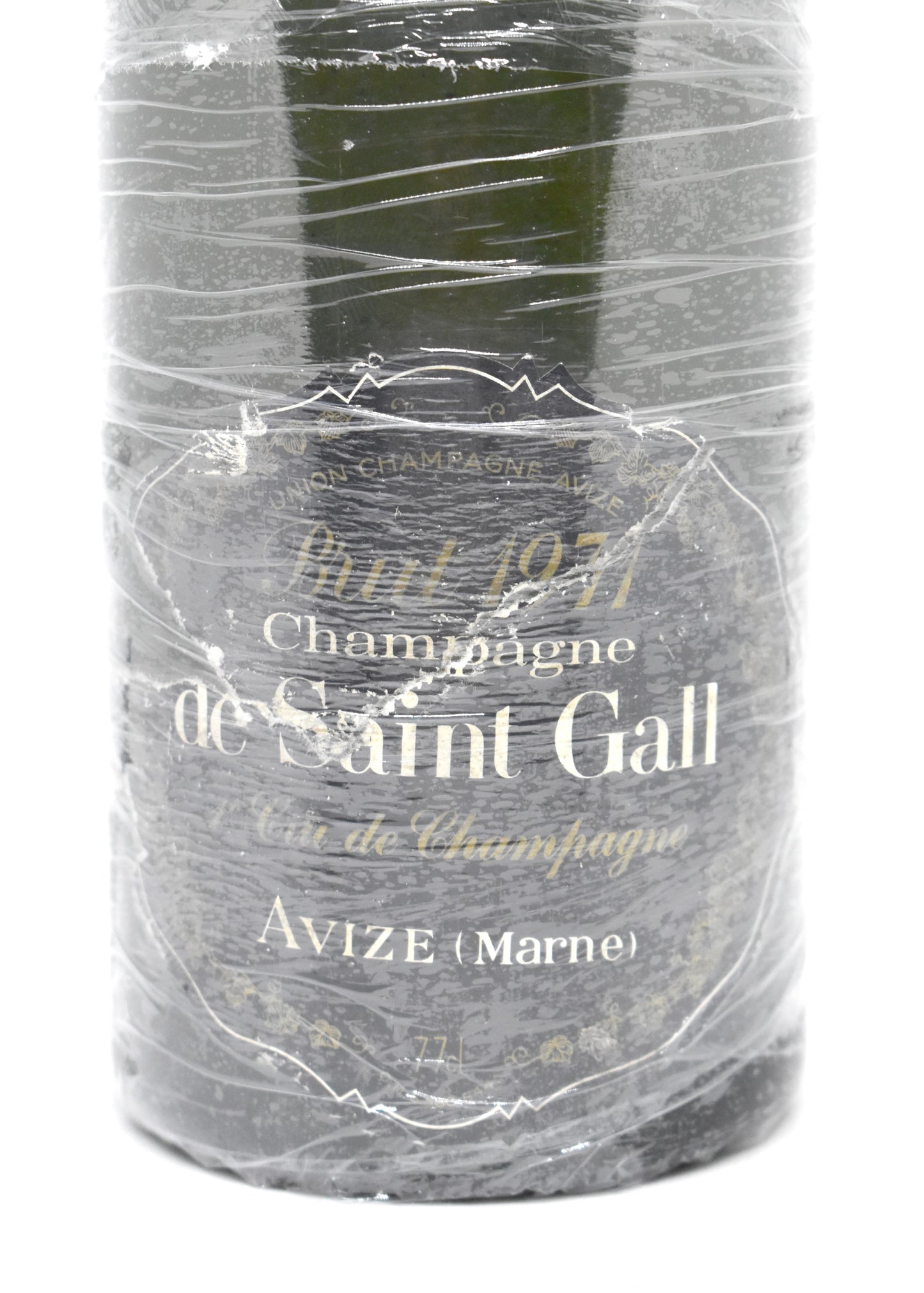 Bouteille de Champagne ancienne 1971 format 77cl