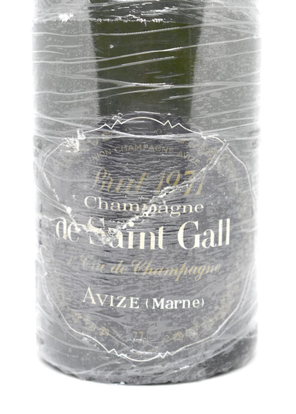 Bouteille de Champagne ancienne 1971 format 77cl