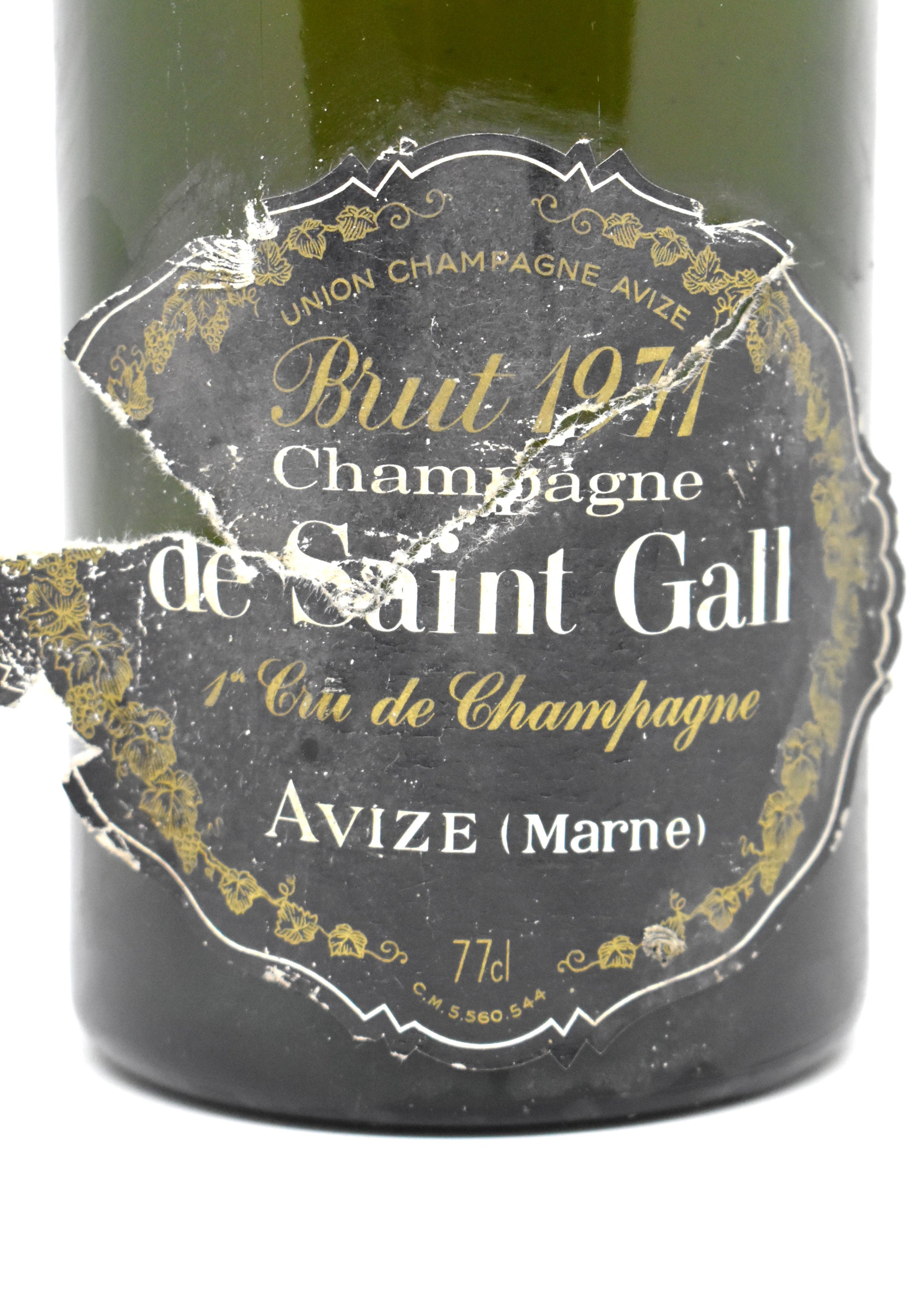 Buy De Saint Gall 1971 vintage Champagne online Switzerland