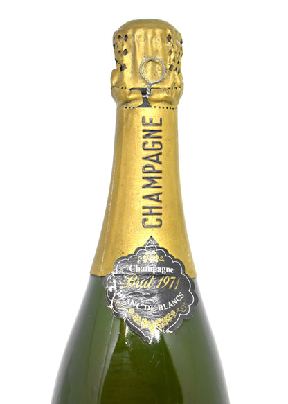 Cadeau anniversaire 1971 bouteille Champagne 55 ans