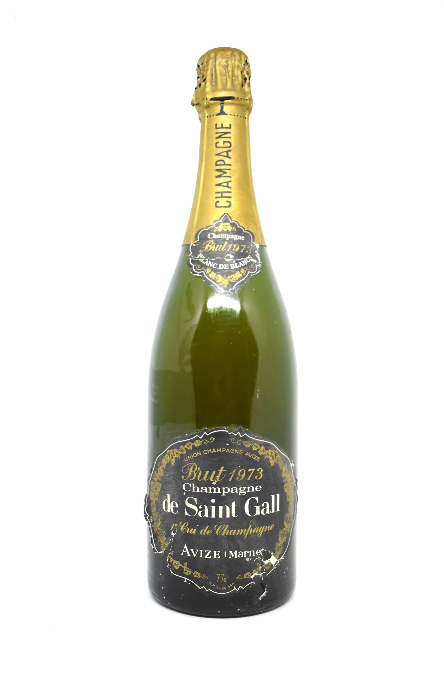 Champagne De Saint Gall - Brut Vintage 1973 - Blanc de Blancs Premier Cru