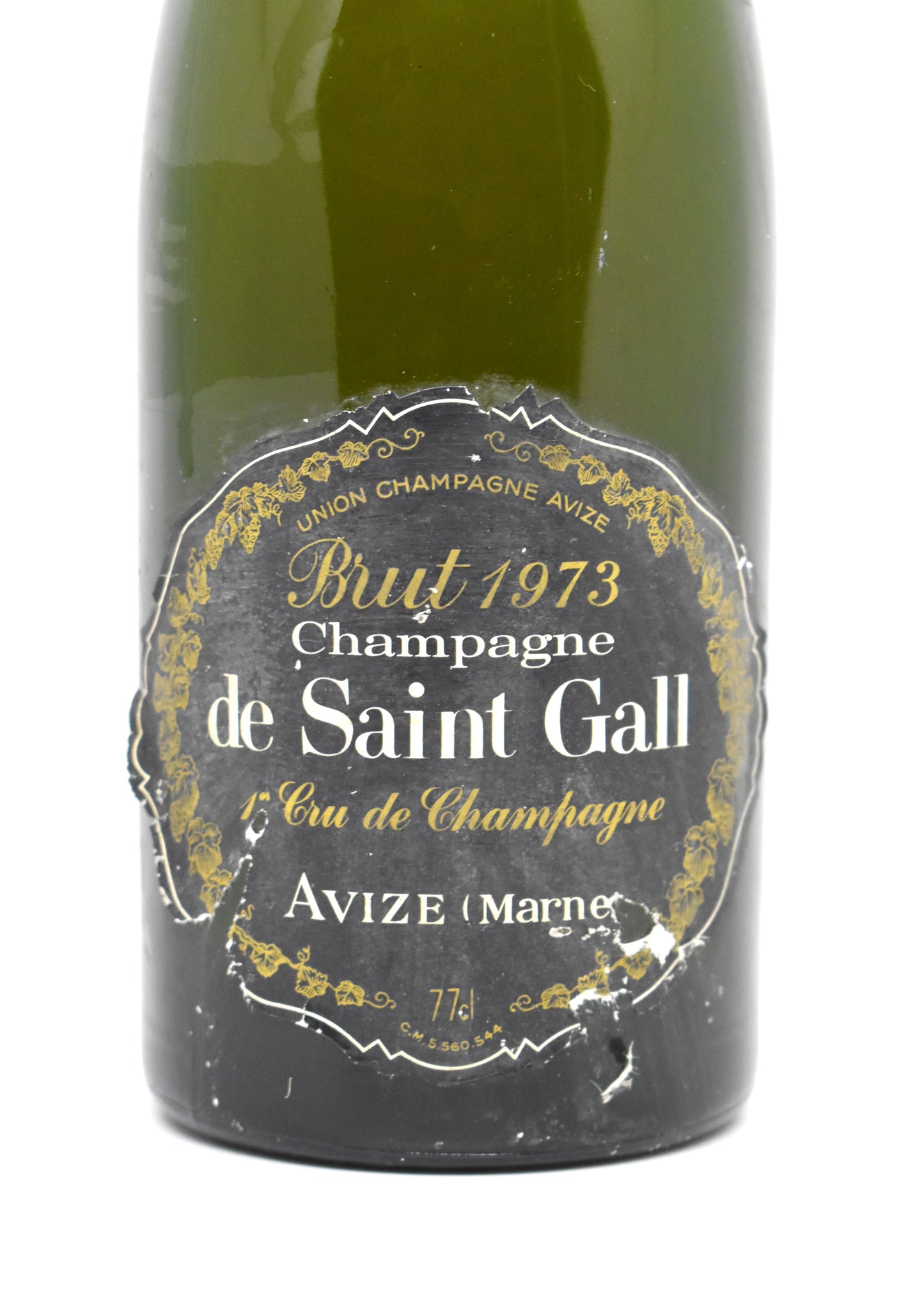 Champagne De Saint Gall - Brut Vintage 1973 - Blanc de Blancs Premier Cru
