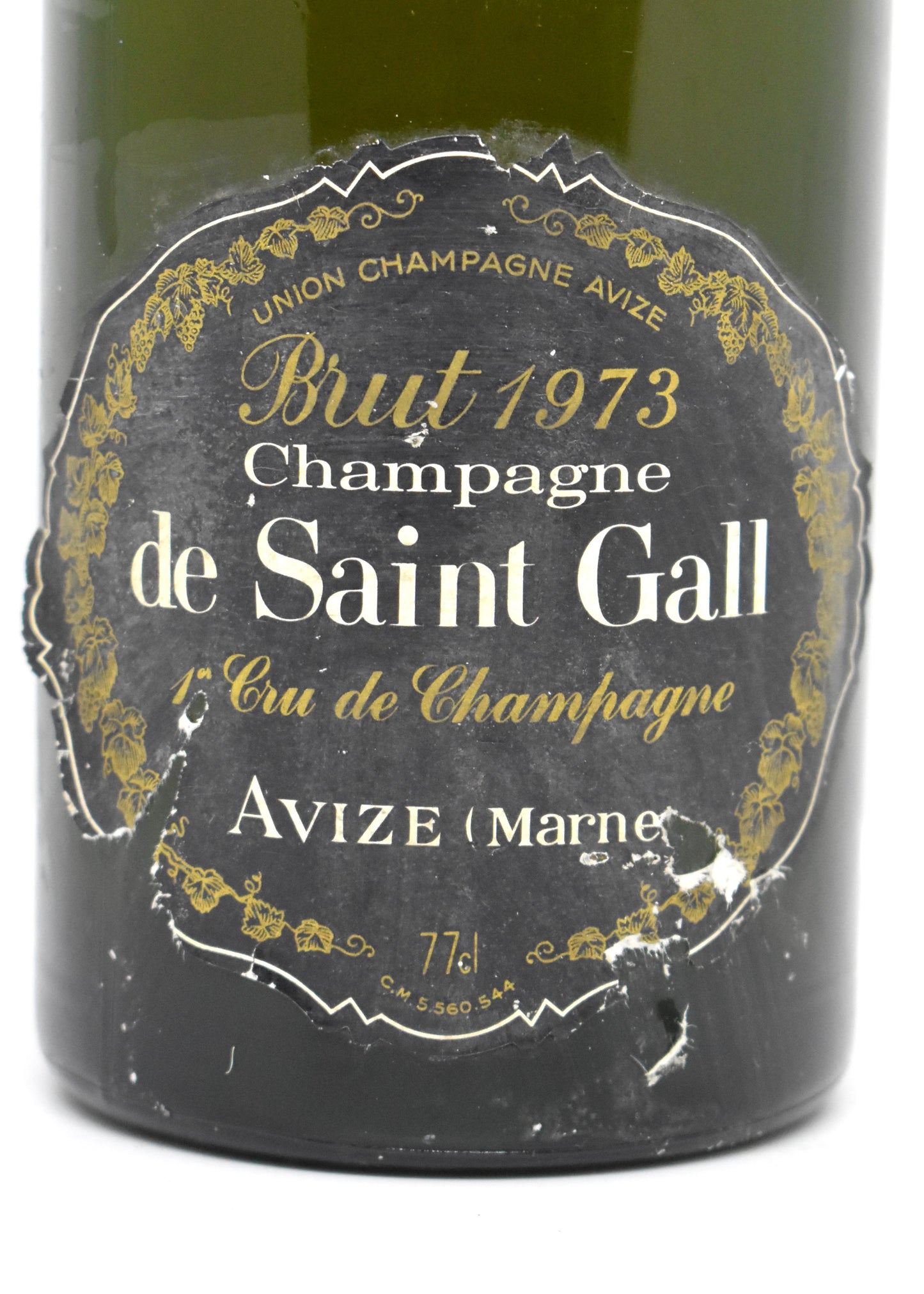 Champagne De Saint Gall - Brut Vintage 1973 - Blanc de Blancs Premier Cru