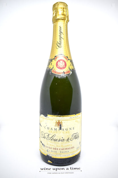 Cuvée des Caudalies, Champagne Blanc de Blancs Grand Cru, cadeau haut de gamme