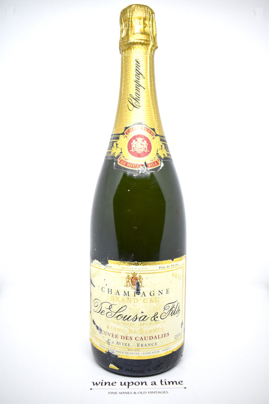 Cuvée des Caudalies, Champagne Blanc de Blancs Grand Cru, cadeau haut de gamme