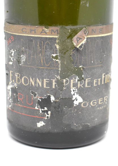 Cadeau anniversaire 1969 bouteille de Champagne