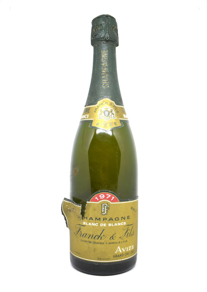 Offrir Champagne 1971 anniversaire 55 ans cadeau prestige