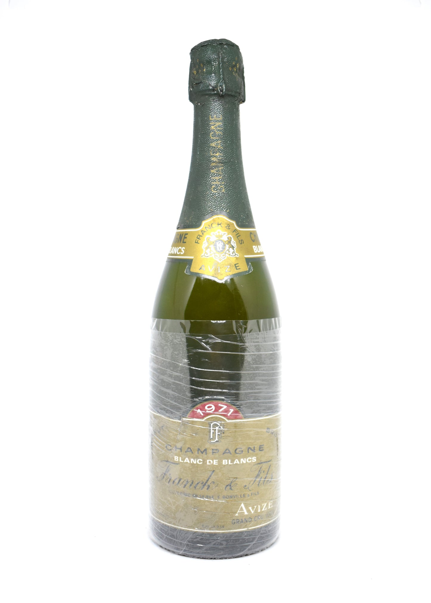 Historical Franck & Fils 1971 bottle 77cl collection piece