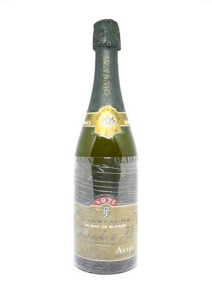 Historical Franck & Fils 1971 bottle 77cl collection piece