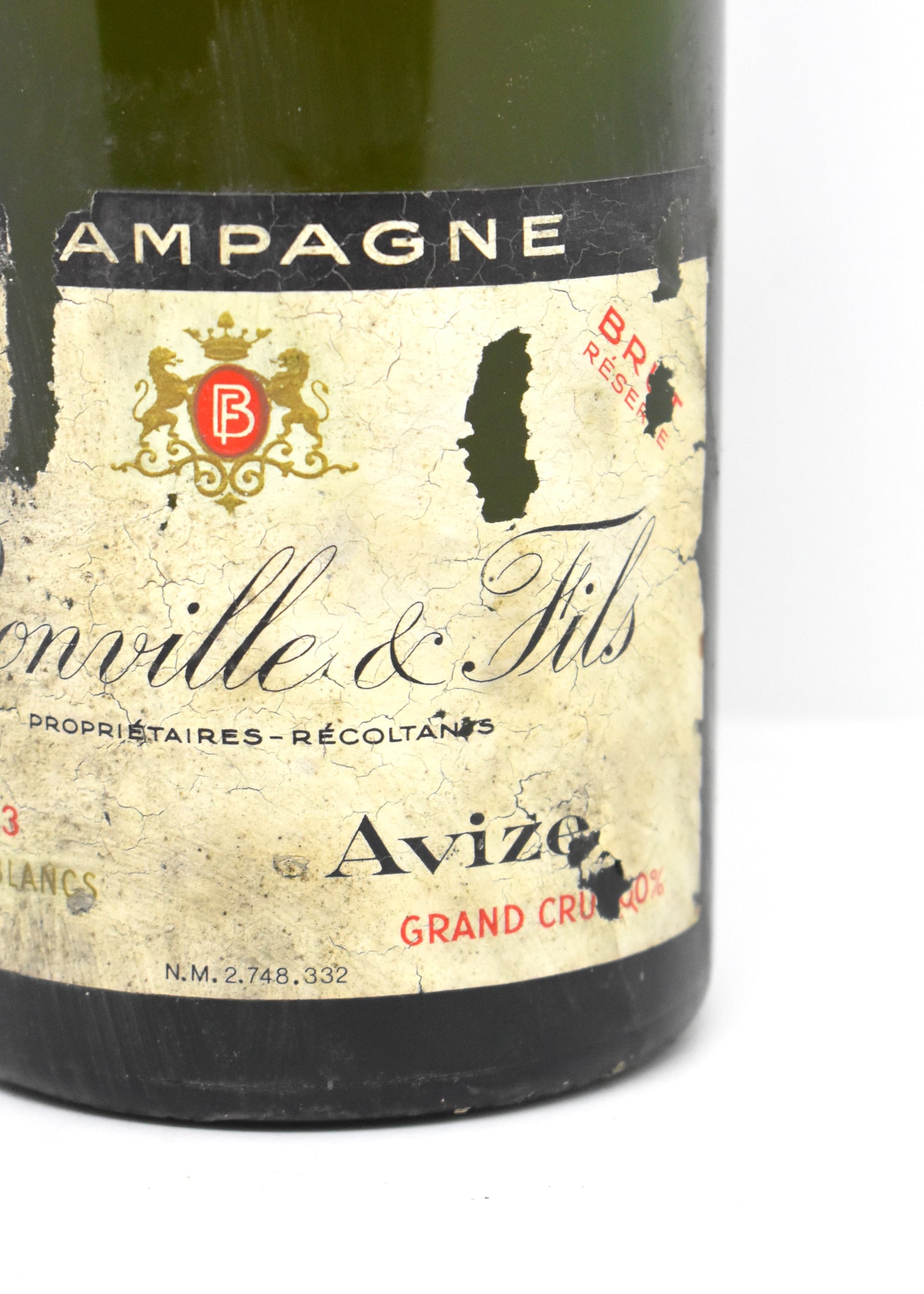 Franck Bonville 1973 niveau parfait couleur exceptionnelle