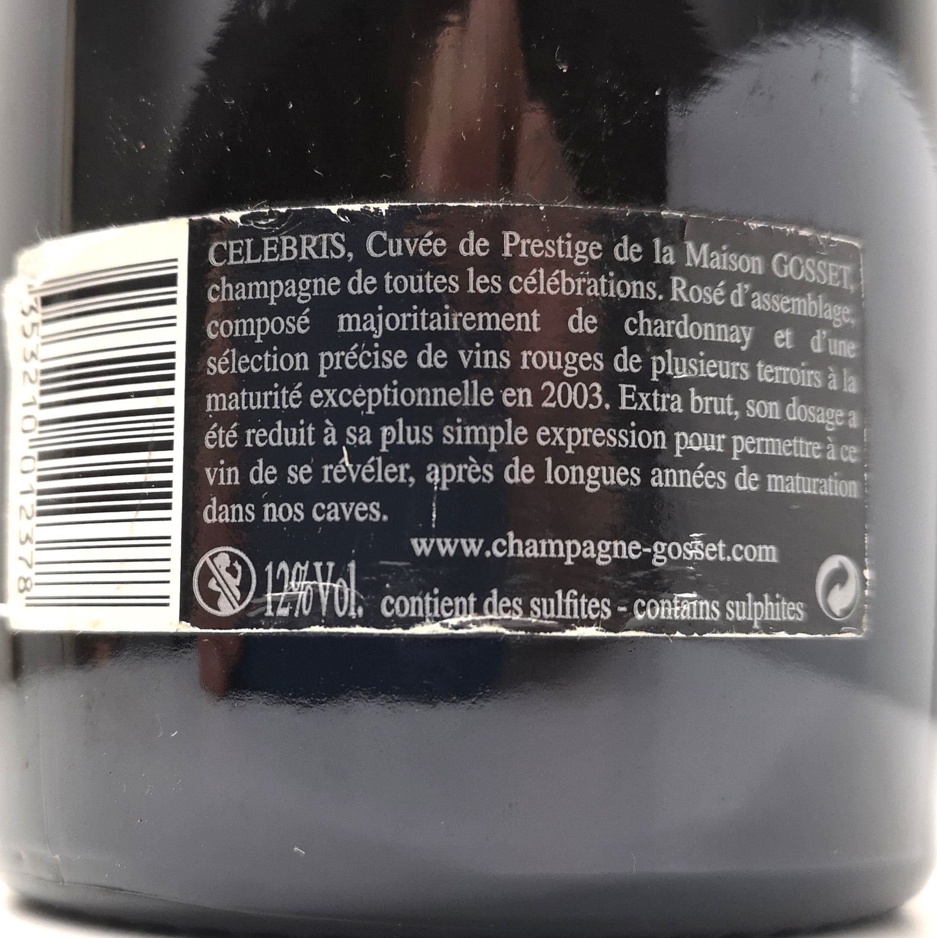 Acheter Champagne Rosé 2003 haut de gamme